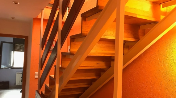 escalera metálica