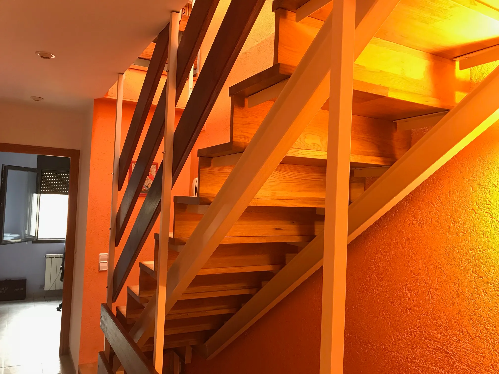 escalera metálica