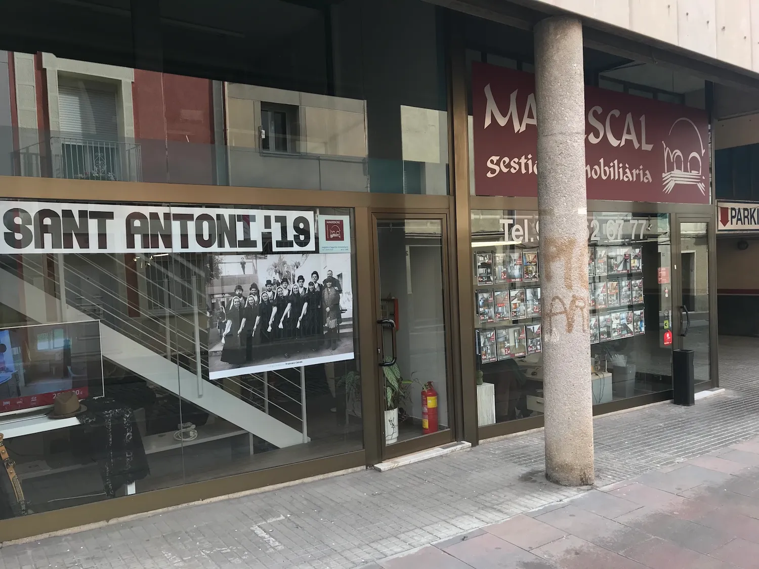 Parquet en la oficina de Magescal