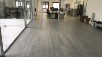 Renovación suelos Electra Caldense
