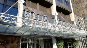 Ornamento de madera para el Hotel Melià Barcelona