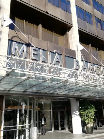 Ornamento de madera para el Hotel Melià Barcelona