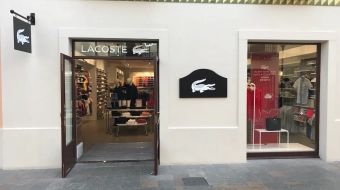 Parquet para la tienda Lacoste de La Roca Village