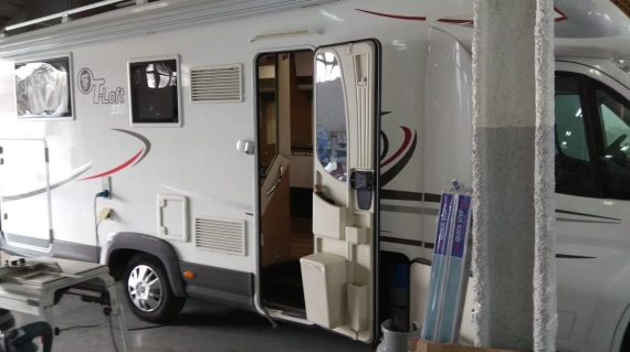 Parquet en una Autocaravana