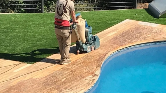 Restauración de una tarima