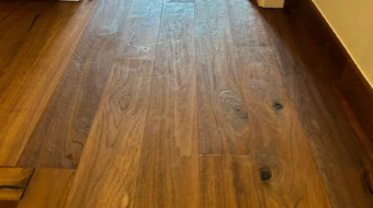 Instalación de parquet Spirit Kahrs Nogal